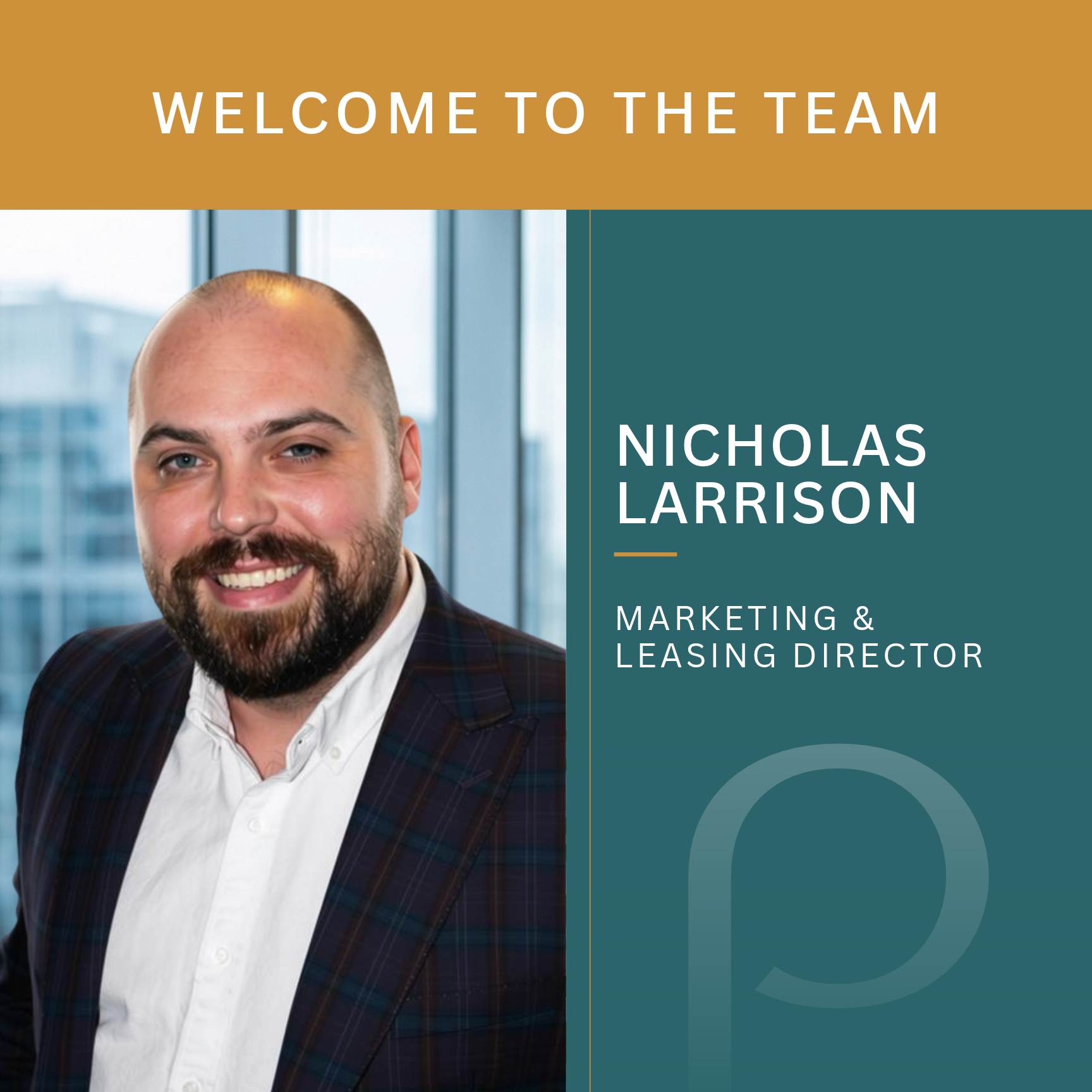 Nicholas Larrison, Marketing & Leasing Director at Pratum Companies